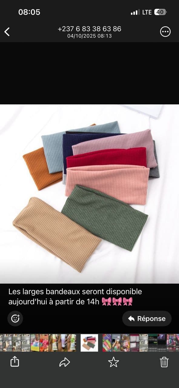 Bandeau Chic & Confort : Le Style en 2 Secondes