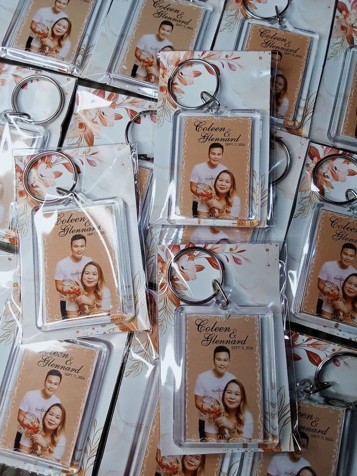 Porte-clés Acrylique Personnalisés
