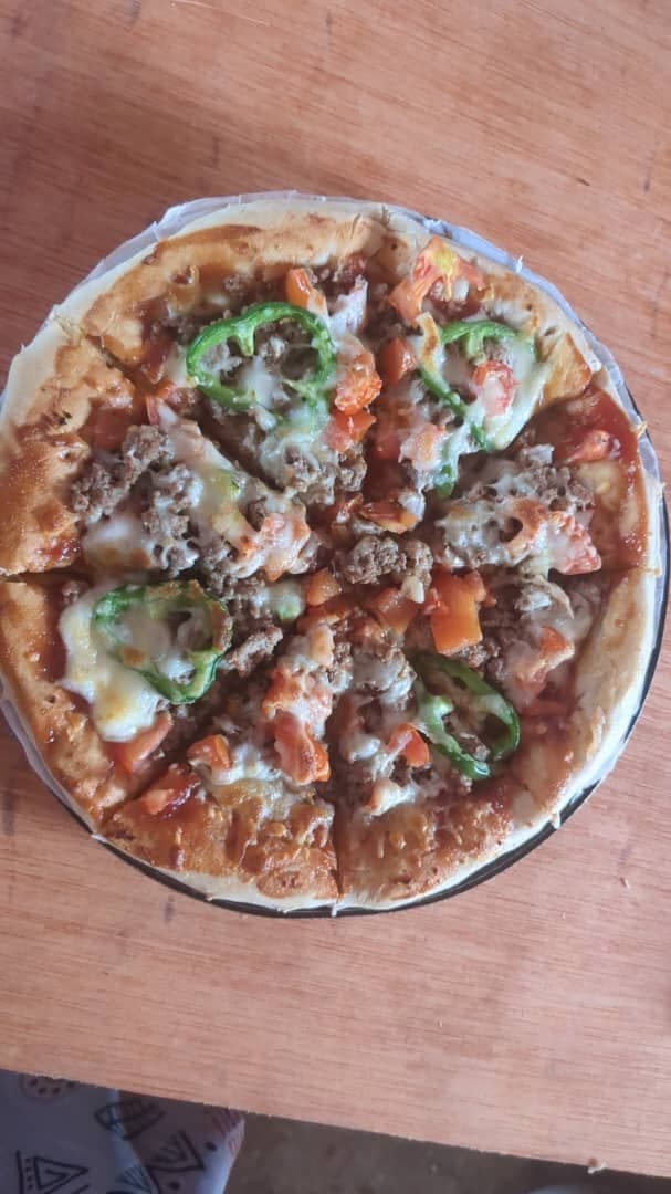 Pizza Maison Spéciale Viande Hachée