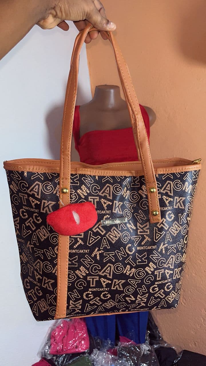 Sac Cabas Monogramme Chic - ASY SHOP - Boutique