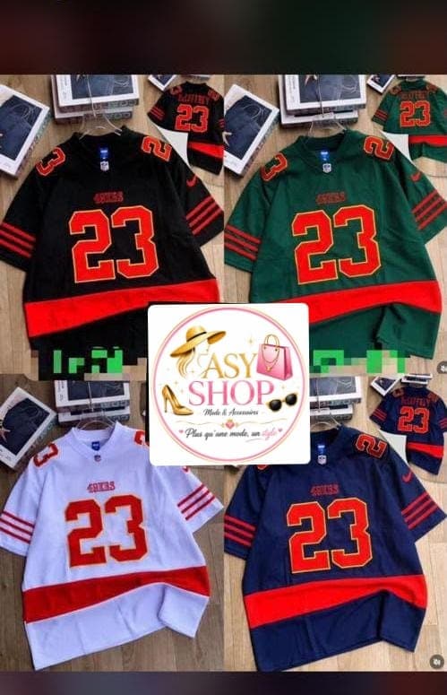 Maillot Oversize 49ers Style Streetwear - Boutique