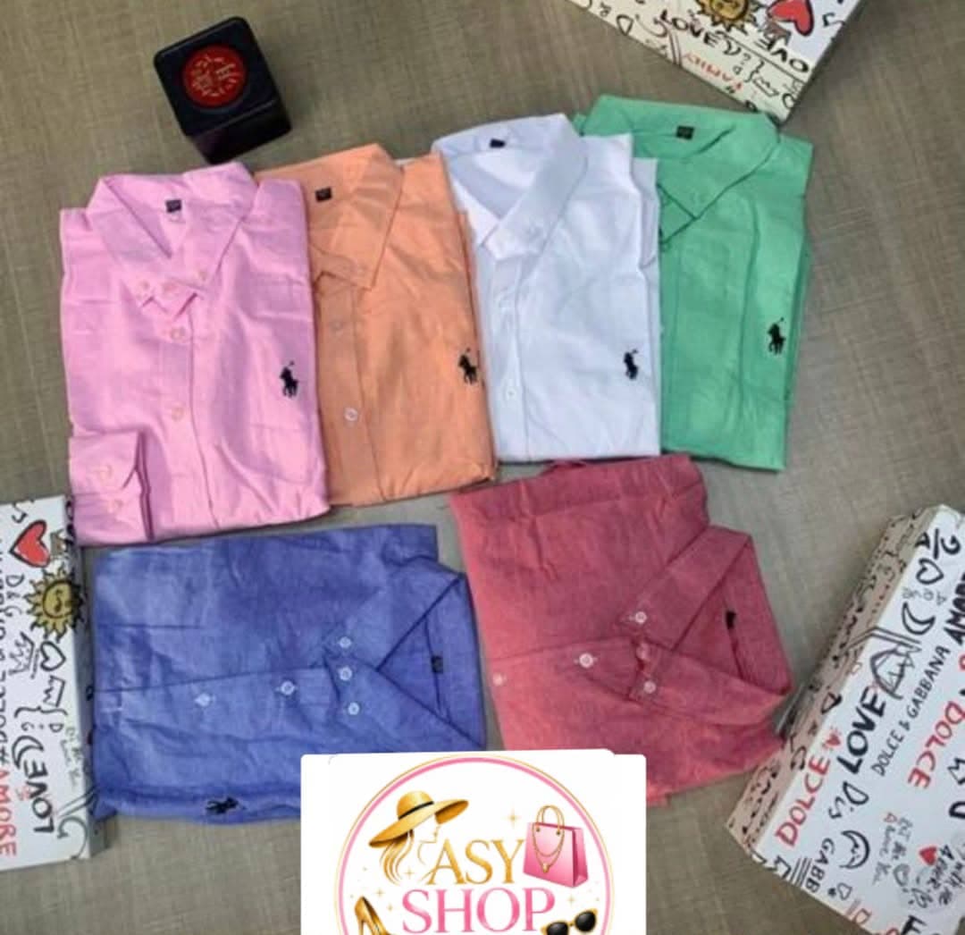 Chemises Classiques Manches Longues - Couleurs Variées - Boutique