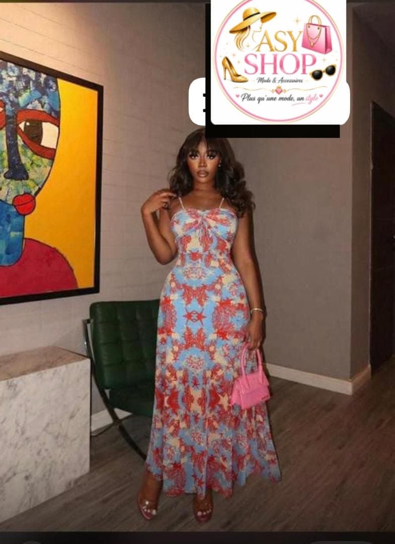 Robe Maxi Fleurie Chic - Collection ASY SHOP - Boutique