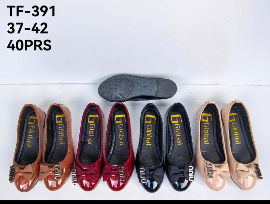 Ballerines Miu Vernies Nœud Élégance