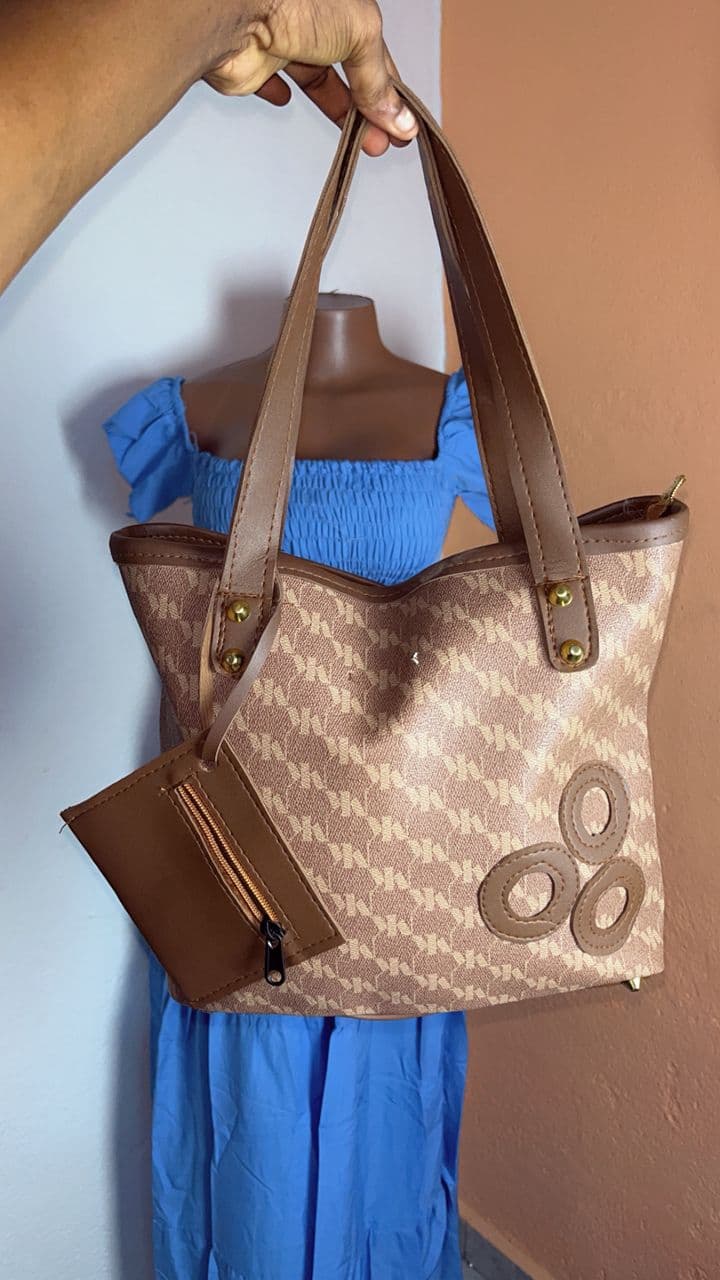 Sac Cabas Monogramme Chic avec Pochette - Boutique